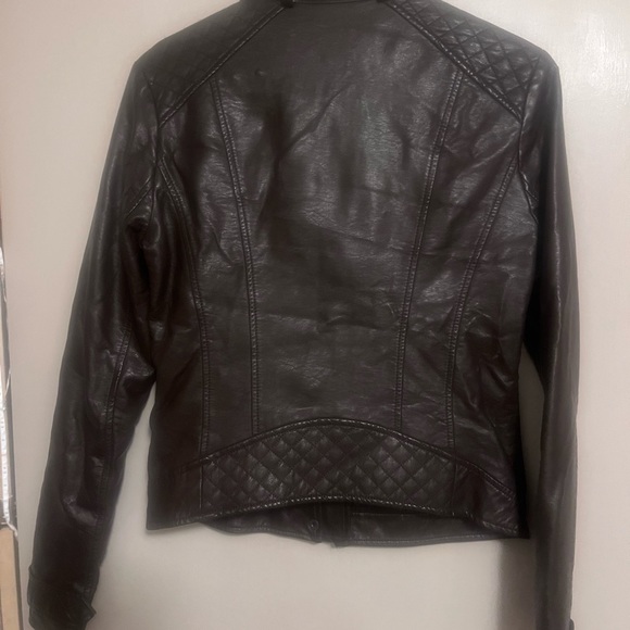 Hollister Leather Jacket - Picture 3 of 3
